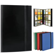 Trading Card Collector Holder 4/9/12-Pocket Binder Portable Storage Case Suitable for Game Cards Bas