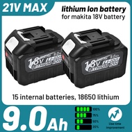 3Ah/5Ah/9Ah Replacement For Makita 18V Battery Compatible With 18 Volt LXT400 BL1830B BL1840B BL1850