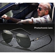 N87 Unisex Photochromic Polarized Outdoor Aviator Sunglasses