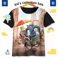 Tom & Jerry Kids T-Shirt v2 Cute Tom & Jerry Cartoon Animation Film for Children 3D Printing for Age