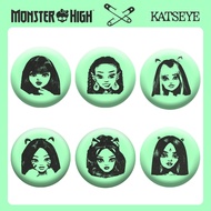 Gentle Hiding Years Own Homemade MONSTER HIGH x KATSEYE Badge Badge MONSTER HIGH School Brooch Bar C