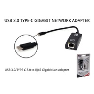USB 3.0 TYPE-C GIGABIT NETWORK ADAPTER