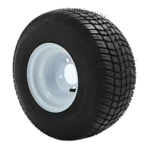 18x8.50‑8 Golf Cart Tires Rubber Better Handling Golf Cart Tire and Wheel Assembly Replacement for E
