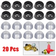 [Fast delivery]❀20pcs Bull Nose Rubber BBQ Bottle Gas Seal Dome Shaped O Ring Gas LPG Regulator