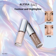 [HOT] OFFICIAL Alyssa Madeline X Bao Limited Edition 2-in-1 Contour & Highlighter Set Natural Dewy F