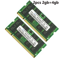 4GB 2X 2GB DDR2 667 PC2-5300s 667MHz 200PIN SODIMM NON-ECC แรมหน่วยความจำแล็ปท็อป