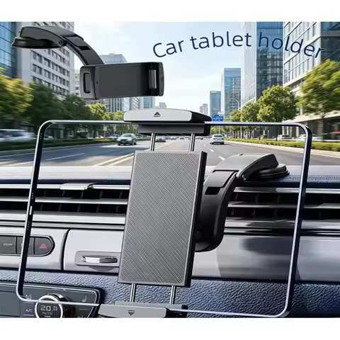 Car Tablet Holder Mount for Samsung Galaxy Z Fold 4 3 2, iPhone iPad Mini Air, Dashboard Phone Stand