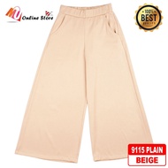 MU SELUAR FESYEN PALAZO WANITA DEWASA / WOMEN PANTS / SELUAR FESYEN KOSONG / PLAIN LONG PANTS / WOME