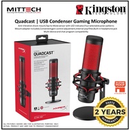 Kingston HyperX QuadCast Standalone Microphone (HX-MICQC-BK)