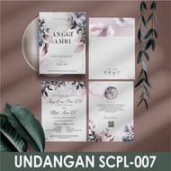 SCPL 007 Blank Invitation Blank Griya Blank + Corel Setting File