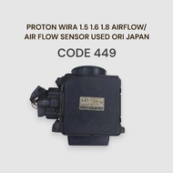 PROTON WIRA 1.5 1.6 1.8 AIRFLOW/AIR FLOW SENSOR CODE 449 USED ORI JAPAN