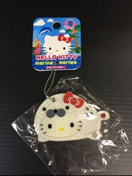 Sanrio Hello Kitty 2012年海洋系列海獅仔閃石Kitty 鏡仔吊飾掛飾掛件