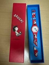 Swatch x Peanuts Lucy Snoopy 手錶（全新）