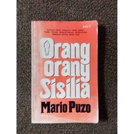 Novel Klask Original Mario Puzo Orang2 Sisilia The Sicilian Godfather michael corleone marlon brando