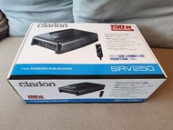 全新日版Clarion SRV250 150W 17cm Powered Sub Woofer 有源超低音 汽車櫈底音響低音 Alpine Pioneer Carrozzeria Kenwood So