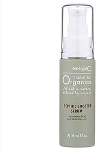 emerginC Scientific Organics Peptide Booster Facial Serum - Face Serum with Kombucha, Red Algae + An