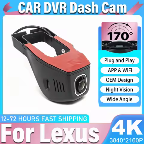 Plug and Play Dashcam Night Vision Wifi Car Dvr Dash Cam Recorder For Lexus IS300 IS200 IS250 IS300h