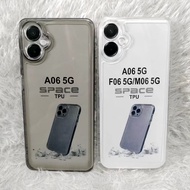 SoftCase Casing Samsung A06 5G/F06 5G/M06 5G Silicone Clear Black Transparent Space TPU Back Protect
