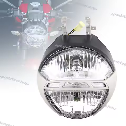 For Ducati Monster 696 659 795 796 1100 EVO 1100S 2008-2014 2009 2012 Motorcycle Front Headlight Ass