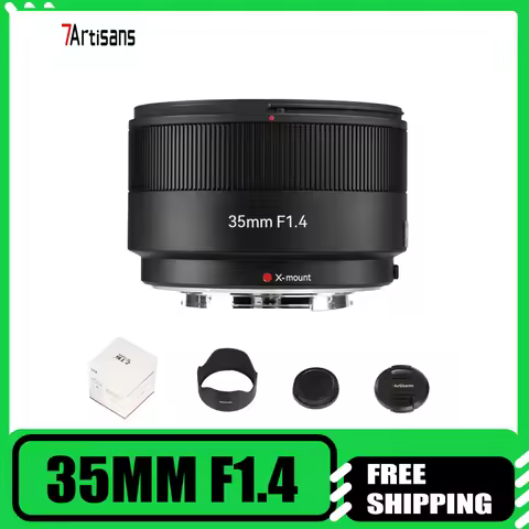 7artisans 35mm F1.4 APS-C Auto Focus Large Aperture Lens For Fujifilm XF Camera X-M5 X-T5 X-M50 X100