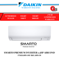 DAIKIN Inverter R32 1.0hp SMARTO FTKH Series FTKH28B