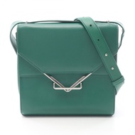 【二手】Bottega BOTTEGA VENETA The Clip 單肩包 652391 綠色皮革 The Clip 單肩包 女士二手 A