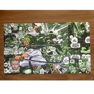 OPCG One Piece Playmat Trading Card Game Mat Card Play Mat Roronoa Zoro OP186