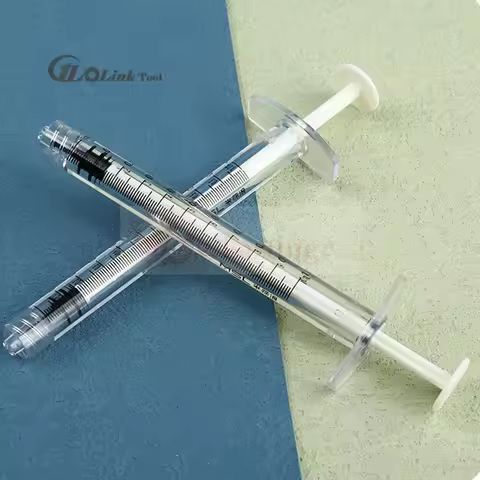 20pcs Luer Lock Syringes 1ML 3ml 5ml 10ml 20ml 30ml 50ml 100ml plastic syringe Nutrient Syringe Tool