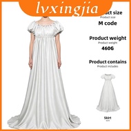 Dress Bridgerton Vintage For Cosplay Medieval Party Gown For And Women Kids