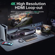 Video Capture Card, Audio Video Capture Card 4K HDMI- compatible Loop-Out