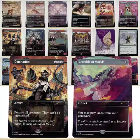SLD HOLO19//002 Homeward Path Mox Opal Tcg Proxy Cards Dark Ritual Exquisite Blood City Damnation Ka