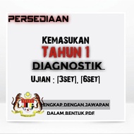 Kertas Ujian Kemasukan Tahun 1 (Diagnostik) Digital | Set Soalan & Jawapan | PDF Download | Persedia