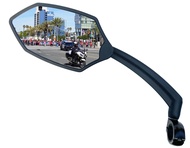 2024 New Handlebar Bike Mirror, Long Arm, HD Glass Lens, Adjustable & Rotatable Safe Rearview Bicycl