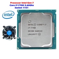 INTEL CORE I7 7700 3.6 GHZ GEN 7 KABYLAKE SOCKET 1151 - INTEL CORE I7-7700 PROCESSOR 3.6 GHZ FAN PRO