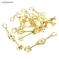 【Louisheart】 Cartoon Anime Fairy Tail Zodiac Star Summons Key Twelve Constellation Keychain Hot