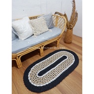 OVAL RUG 60x120cm