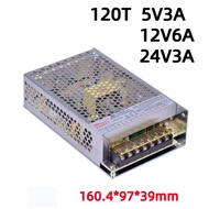 3 output voltage Power Supply  5V 12V 24V Converter For Led Strip Light AC 220V Transformer To DC 5V