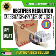 MODENAS KRISS MR2 / MR3 5PCS WIRE KATAB RECTIFIER REGULATOR 100% OTIGINAL TOBAKI