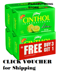 Cinthol 4BARx175g Lime Soap JUMBO Dubai UAE