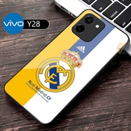 Vivo Y28 - Softcase Glass Kaca - Casing Vivo Y28 - Terbaru Case Vivo Y28