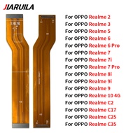 Motherboard For Oppo Realme 2 C1 3 5 6 7 7i 8i 9 9i 10 C25 C35 Main Board Connector Flex Cable