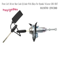 81970-2VC00 Car Front Left Driver Door Lock Cylinder Driver Side with 2Keys for   2011-2017 LHD