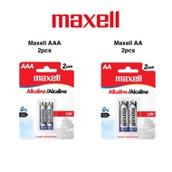 Original Maxell Japan AA LR6 LR06 1.5V AAA LR3 LR03 Long Lasting Heavy Duty Alkaline Battery (2PCS)