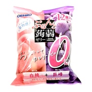 Orihiro Purun To Konnyaku Jelly 0kcal Peach and Grape 240g