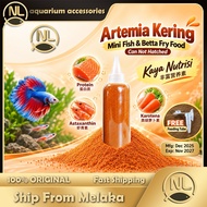 (Non-Hatching) Artemia Brine Shrimp Eggs Fish Food for Betta Fry Guppy Fry & Small Fish