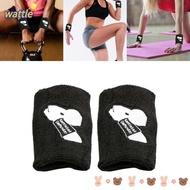 WATTLE 1Pair Kettlebell Wrist Guard, Cotton Sweat-absorbing Wrist Guard Protector,  Comfortable Black 1Pair Protecting the wrist Kettlebell