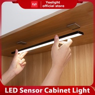Yeelight LED Under Cabinet Light Motion Sensor Wireless USB Rechargeable 20 40cm Night Lamp For Bedside Kitchen Bedroom Wardrobe