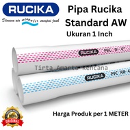Pipa PVC Rucika AW 1 Inch / Pipa Paralon 1 Inch