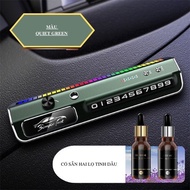 Máy Khuyếch Tán Tinh Dầu ô Tô SimpleFart N6 Thông Minh Kết Hợp Bảng Số Điện Thoại Trên Ô Tô Đèn Led