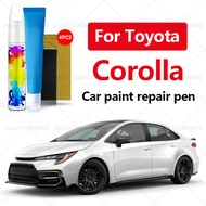 Car Paint Repair Pen For 1966-2025 Toyota Corolla Paint Scratch Repair Accessories 4PCS White 040 Re